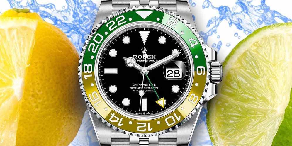 GMT-Master II Dipermak dalam Warna 'Sprite'